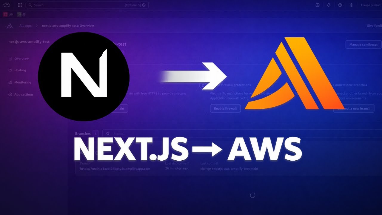 Deploy Next.js to AWS Amplify Tutorial