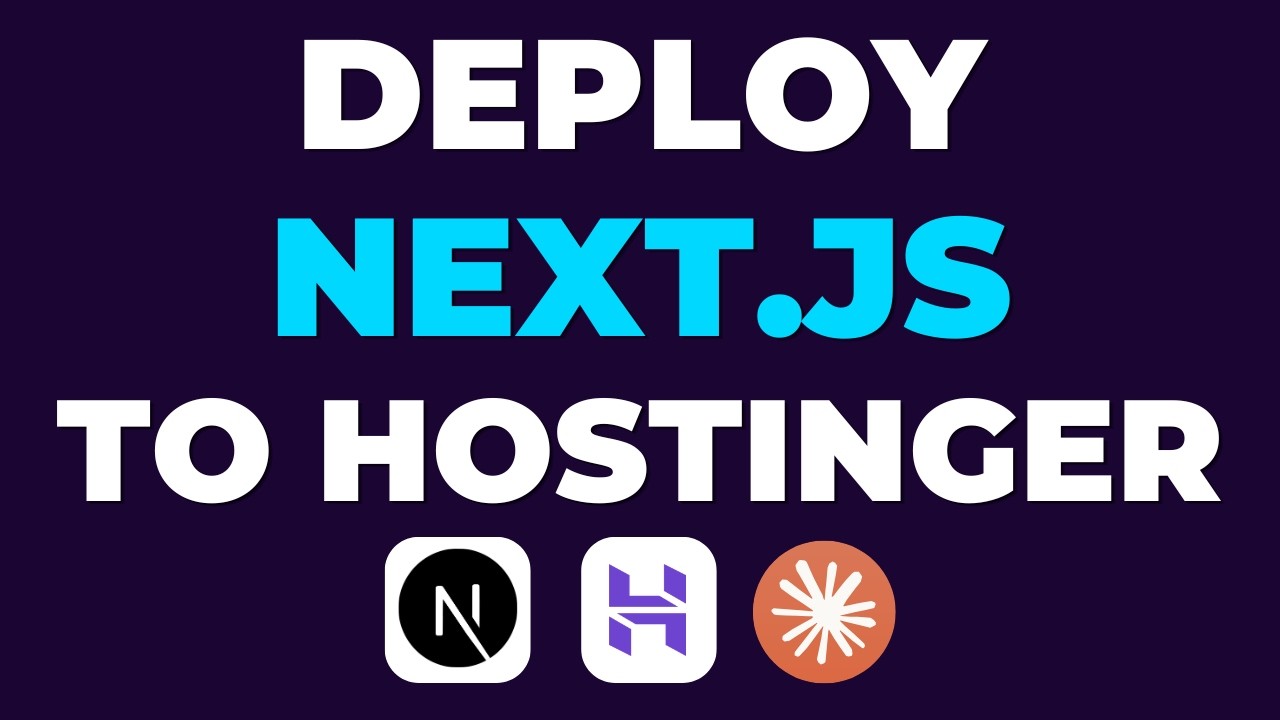 Deploy Next.js to Hostinger VPS with Claude Code - one prompt deployment tutorial