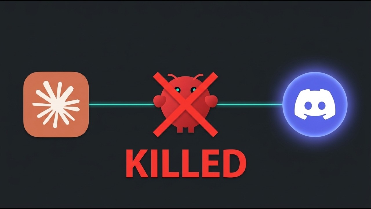 Claude Code Channels Discord setup tutorial thumbnail