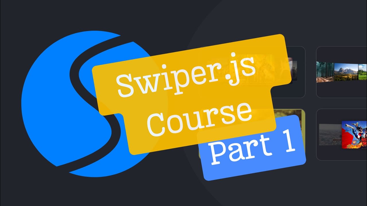 Swiper js Course | Prerequisites & Setup Requirements | Part 1
