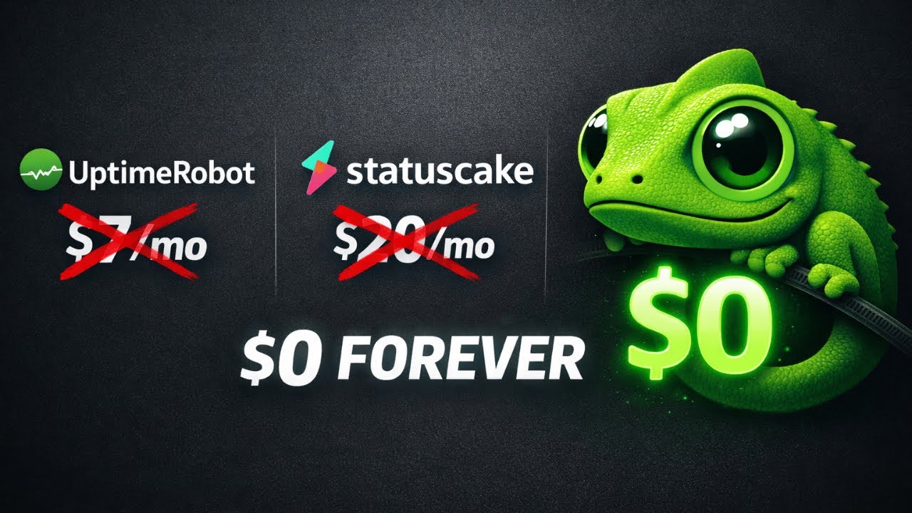 Self-Host Uptime Kuma in 1 Click on Hostinger VPS tutorial thumbnail